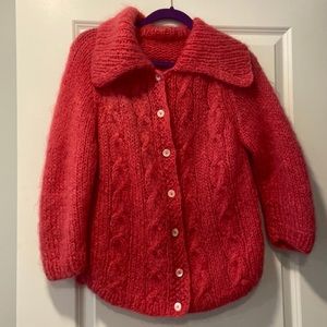 Vintage Hot Pink Sweater